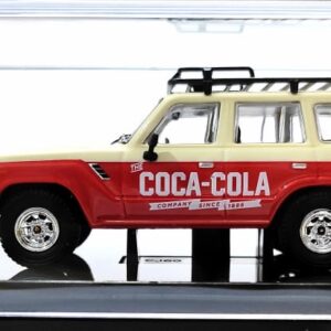 INN064 1/64 Toyota Land Cruiser (FJ60) Coca-Cola Edition