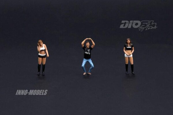 DIO64 INNO MODELS x LBWK Inno-Models DIO64 diorama set LBWK AUTO SALON DIORAMA