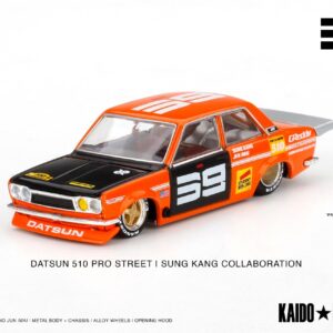 MINI GT 1/64 [ Kaido House × MINI GT ] Datsun Pro Street SK510 Orange