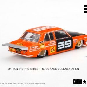 MINI GT 1/64 [ Kaido House × MINI GT ] Datsun Pro Street SK510 Orange