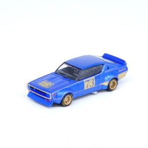 INNO64 Models NISSAN SKYLINE 2000 GT-R (KPGC110) Racing Concept Blue