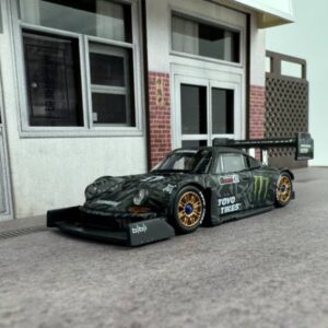 Top Models Porsche 911 RSR Hoonigan Modified Hoonipigasus Grey