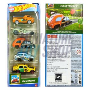 Hot Wheels 2024 5-Pack HW Getaways Set-1