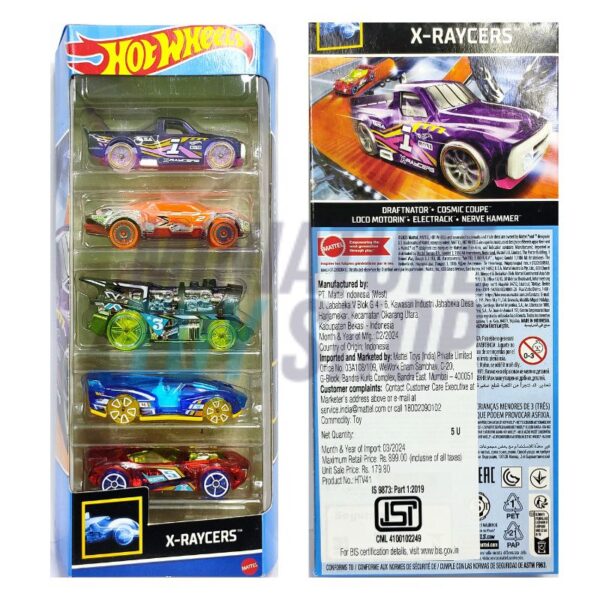 Hot Wheels 2024 5-Pack X-Raycers Set-1