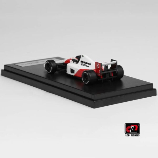 LCD Model McLaren Honda MP4/6 F1 Racing White