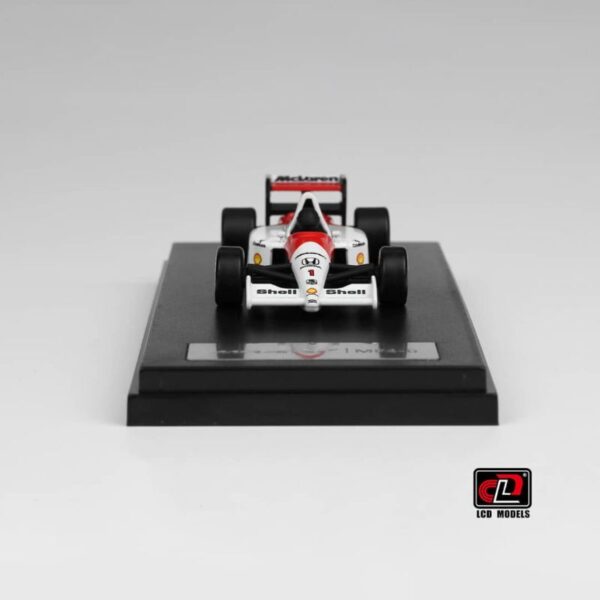 LCD Model McLaren Honda MP4/6 F1 Racing White