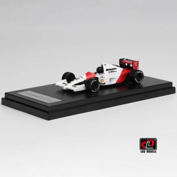 LCD Model McLaren Honda MP4/6 F1 Racing White