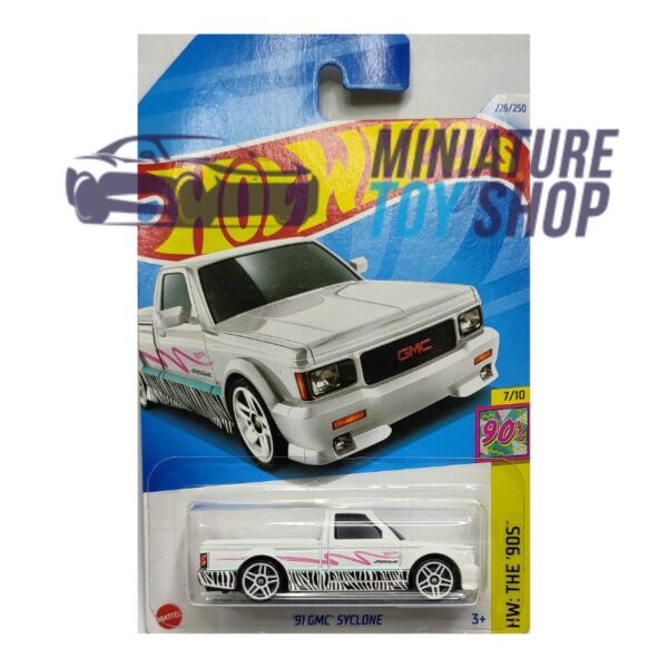 Hot Wheels 2024 Mainline '91 GMC Syclone White