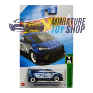 Hot Wheels 2024 Mainline Ford Performance Supervan 4 Blue