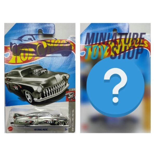 Hot Wheels 2024 Mainline '49 Drag Merc Silver