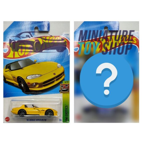 Hot Wheels 2024 Mainline '92 Dodge Viper RT10 Yellow