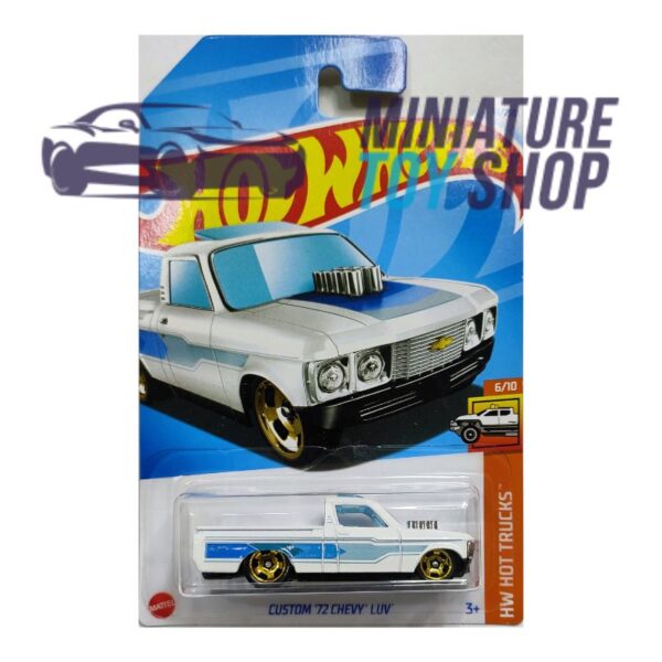 Hot Wheels 2024 Mainline Custom '72 Chevy LUV White