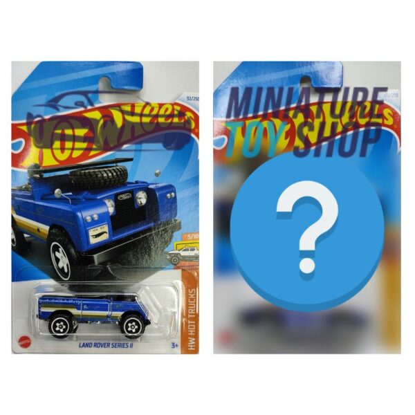 Hot Wheels 2024 Mainline Land Rover Series II Blue